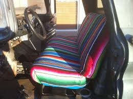 Mexican Blanket Seat Cover Ideas The