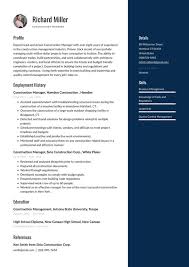 Experience is one of the major requirements for an it project manager position. Construction Manager Resume Examples Writing Tips 2021 Free Guides