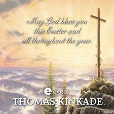 Check spelling or type a new query. Thomas Kinkade Blessed Easter Hallmark Ecard Thomas Kinkade Studios