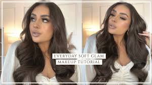 everyday soft glam makeup tutorial