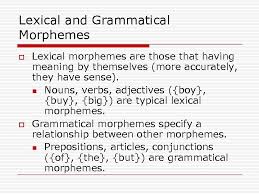 In this way, it becomes the base to which other grammatical class morphemes can be added. English Morphology And Lexicology Shao Guangqing Shaoguangqing Gmail Com