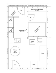 Cabin Layout Floor Plans Tiny House