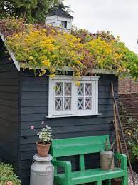 Beautiful Garden Sheds With Green Roof