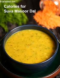 calories of suva masoor dal is suva