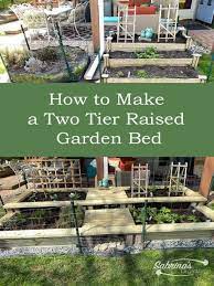 How To Make A Two Tier Raised Garden