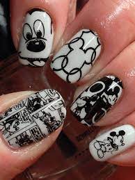 JR - 5 Image Plate from MyOnline Shop | Mickey nails, Disney nails, Mickey  mouse nails