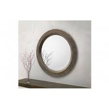 cadence large round wall mirror
