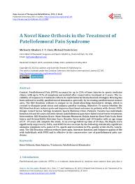 Pdf A Novel Knee Orthosis In The Treatment Of
