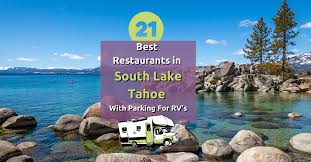 21 best restaurants in south lake tahoe