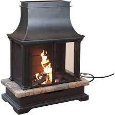 Propane Gas Outdoor Fireplace 66595