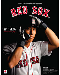 red sox game day program boston red sox