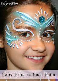 fairy princess face paint tutorial u