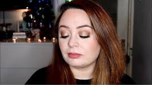 festive sparkle makeup look irish