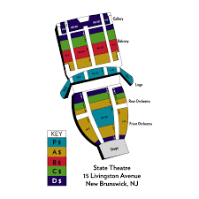 New Jersey State Theatre Seating Chart Lincoln Theater