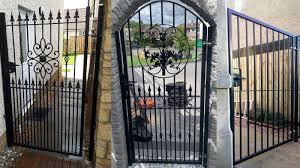 Tall Metal Side Gates Gates