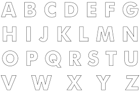 Print onto coloured, patterned or plain paper. 10 Best Free Printable Cut Out Letters Printablee Com