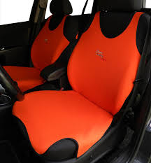 Orange Car Seat Covers For Suzuki Alto