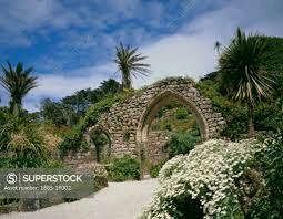 tresco abbey gardens superstock