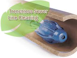 how to clean a sewer line pipe spy