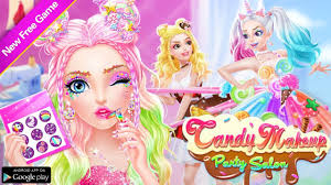 candy makeup party salon apps on