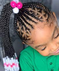 Coiffure enfant fille afro coiffeur spécialisé coupe enfant