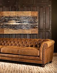 Buy Buckeye Leather Chesterfield Sofa