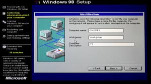 windows 98 episodul cu instalarea