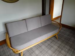 Ercol 355 Studio Couch Mink Complete