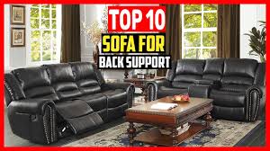 top 10 best sofa for back support of