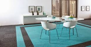 clean commercial carpet floor tiles
