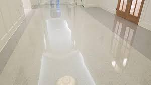 terrazzo floors full strip and wax