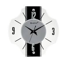 Round Design Tempered Glass Wall Clock