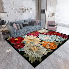 3d flower carpets hallway doormat