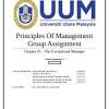 Principles of Management Assignment
