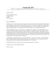 New Grad Nurse Practitioner Cover Letter Examples Sample
