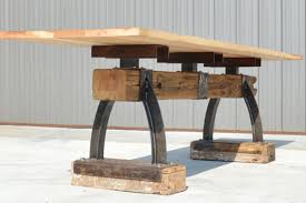 4.5 out of 5 stars. Post Beam Rustic Industrial Bar Height Table The Industrial Farmhouse