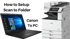 * only registered users can. How To Setup Scan To Folder Canon Copier To Pc Youtube