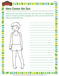 A whale of a story. Here Come The Sun Science Worksheet For Grade 3