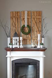 Spring Inspired Mantel Love Grows Wild