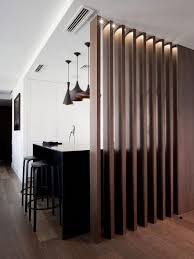 Wood Slat Room Dividers To Add Warmth