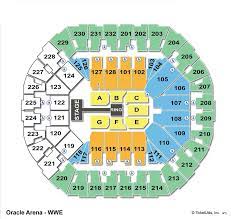 oracle arena oakland ca seating