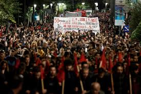 greeks march to commemorate 1973