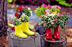 creative ideas to repurpose rain boots