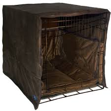 plush double door dog crate bedding