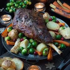 festive roast leg of lamb charlotte s