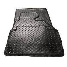 car floor mats in black for mazda