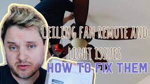 problem solved ceiling fan light fix