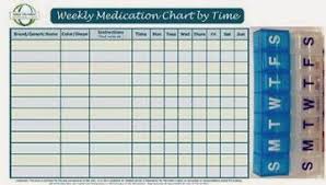 Daily Medication Chart For Elderly Medication Chart
