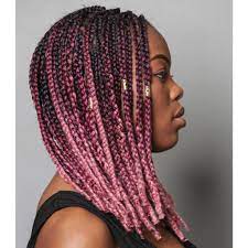 NAOMI Mèches à tresser Rose Tie and Dye Ombre Mama Rose | Coiffure afro,  Coiffure, Longueur de cheveux