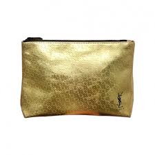 beaute gold exclusive cosmetic pouch